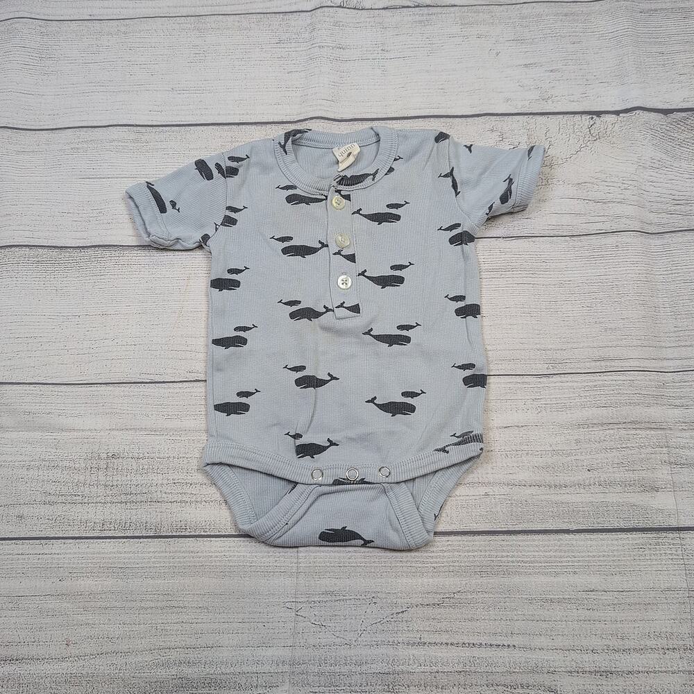 3/6m Kate Quinn Whale Bodysuit